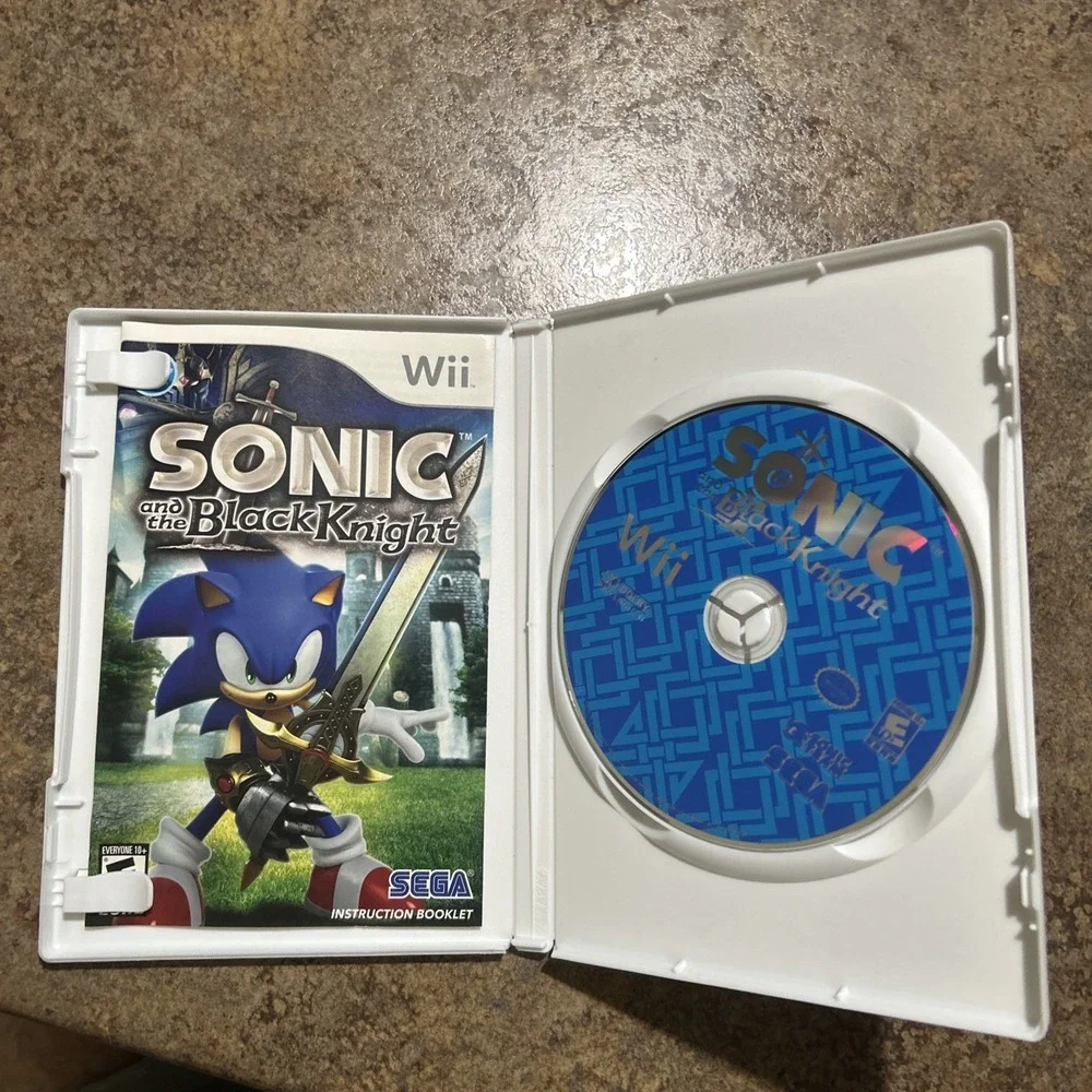 Sonic and the Black Knight (Nintendo Wii) CIB Complete W/ Manual